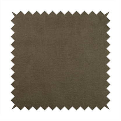Wazah Plain Velvet Water Repellent Treated Material Light Brown Colour Upholstery Fabric CTR-1690 - Roman Blinds