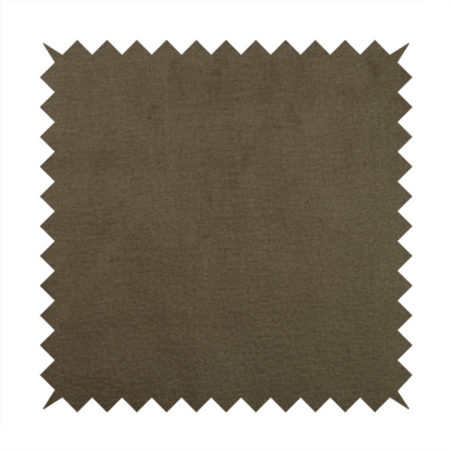 Wazah Plain Velvet Water Repellent Treated Material Light Brown Colour Upholstery Fabric CTR-1690 - Made To Measure Curtains