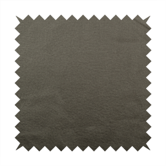 Wazah Plain Velvet Water Repellent Treated Material Brown Colour Upholstery Fabric CTR-1691