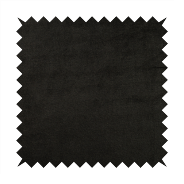 Wazah Plain Velvet Water Repellent Treated Material Dark Brown Colour Upholstery Fabric CTR-1692 - Roman Blinds