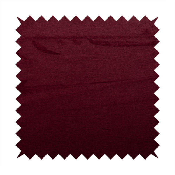 Wazah Plain Velvet Water Repellent Treated Material Red Colour Upholstery Fabric CTR-1693 - Roman Blinds