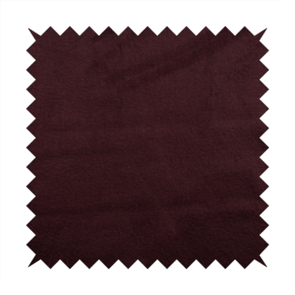 Wazah Plain Velvet Water Repellent Treated Material Purple Colour Upholstery Fabric CTR-1694