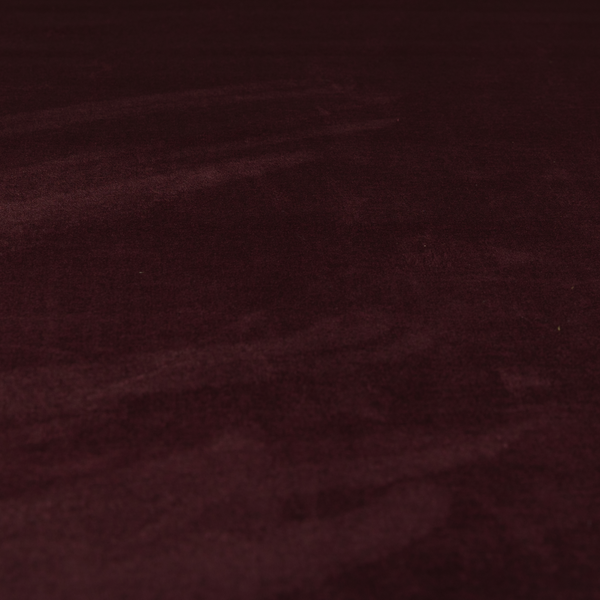 Wazah Plain Velvet Water Repellent Treated Material Purple Colour Upholstery Fabric CTR-1694 - Roman Blinds