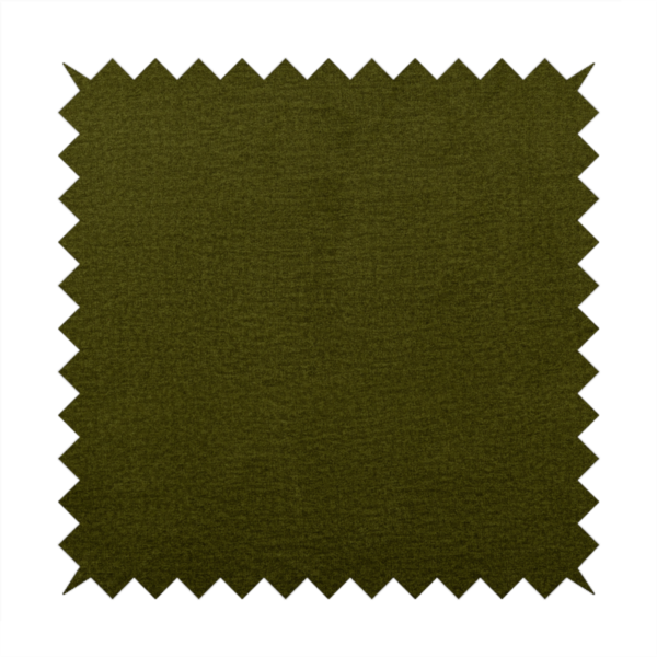 Wazah Plain Velvet Water Repellent Treated Material Green Colour Upholstery Fabric CTR-1696 - Roman Blinds