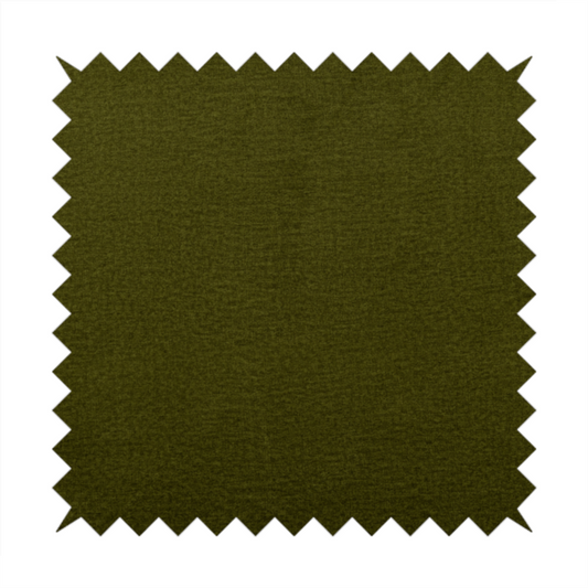 Wazah Plain Velvet Water Repellent Treated Material Green Colour Upholstery Fabric CTR-1696