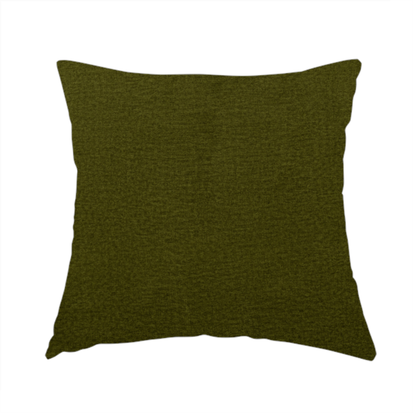Wazah Plain Velvet Water Repellent Treated Material Green Colour Upholstery Fabric CTR-1696 - Handmade Cushions