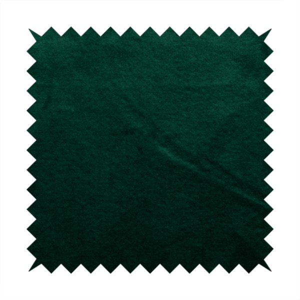 Wazah Plain Velvet Water Repellent Treated Material Emerald Green Colour Upholstery Fabric CTR-1697