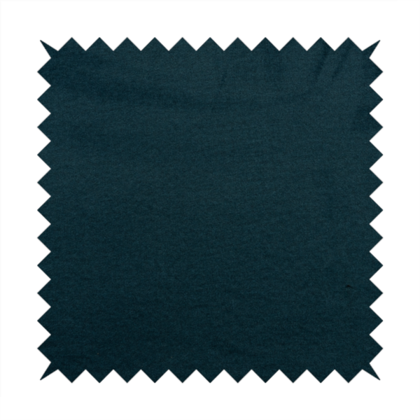 Wazah Plain Velvet Water Repellent Treated Material Denim Blue Colour Upholstery Fabric CTR-1700 - Handmade Cushions