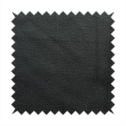 Wazah Plain Velvet Water Repellent Treated Material Charcoal Grey Colour Upholstery Fabric CTR-1705