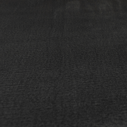 Wazah Plain Velvet Water Repellent Treated Material Charcoal Grey Colour Upholstery Fabric CTR-1705 - Roman Blinds