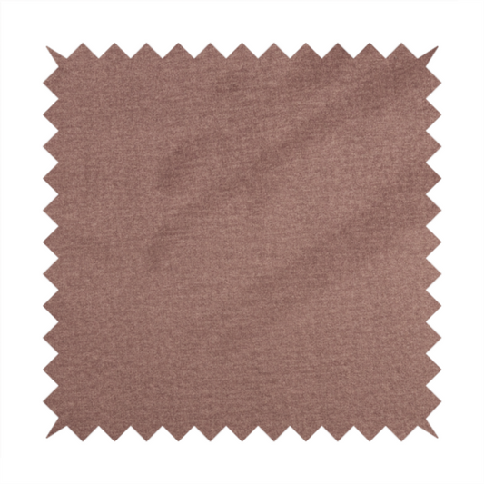 Wazah Plain Velvet Water Repellent Treated Material Pink Colour Upholstery Fabric CTR-1709