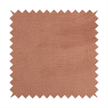 Wazah Plain Velvet Water Repellent Treated Material Coral Pink Colour Upholstery Fabric CTR-1710 - Roman Blinds