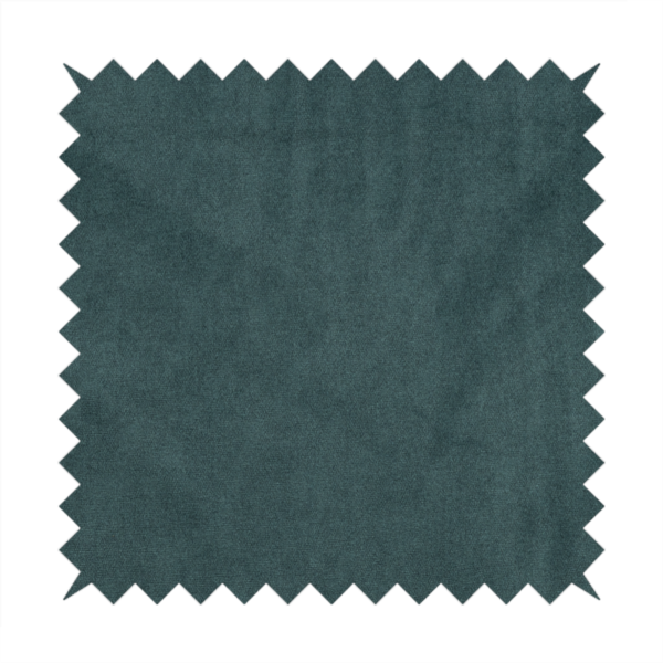 Petra Herringbone Velvet Water Repellent Teal Upholstery Fabric CTR-1713 - Handmade Cushions