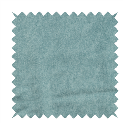 Petra Herringbone Velvet Water Repellent Blue Upholstery Fabric CTR-1714 - Handmade Cushions