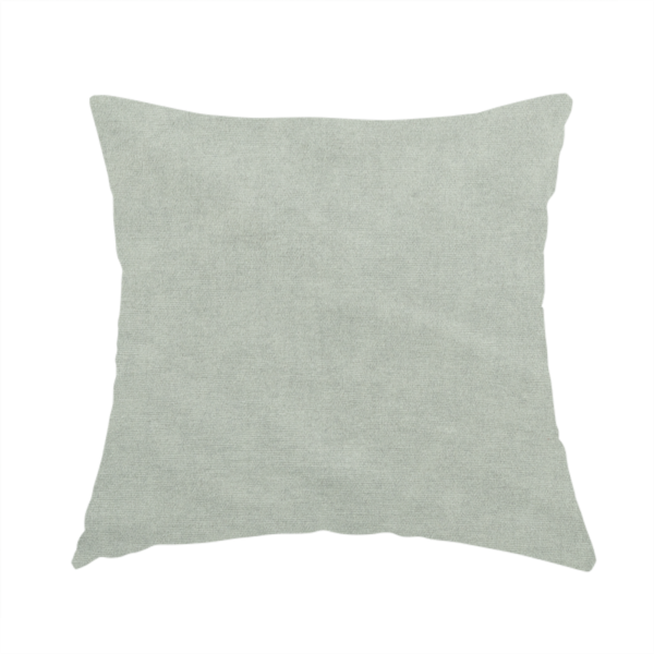 Petra Herringbone Velvet Water Repellent White Upholstery Fabric CTR-1716 - Handmade Cushions