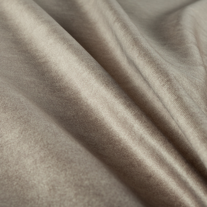 Petra Herringbone Velvet Water Repellent Beige Upholstery Fabric CTR-1718 - Made To Measure Curtains