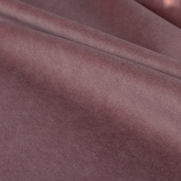 Petra Herringbone Velvet Water Repellent Pink Upholstery Fabric CTR-1724 - Made To Measure Curtains