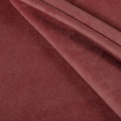 Petra Herringbone Velvet Water Repellent Pink Upholstery Fabric CTR-1725 - Made To Measure Curtains