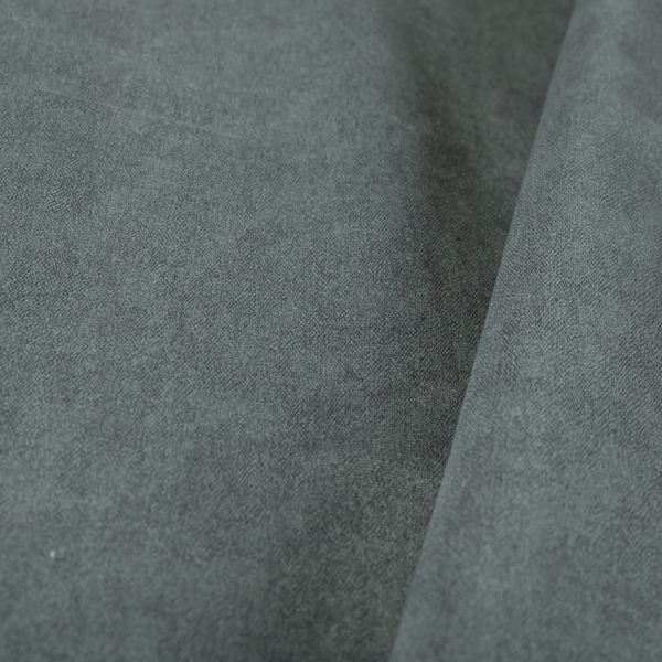 Petra Herringbone Velvet Water Repellent Silver Upholstery Fabric CTR-1727 - Made To Measure Curtains