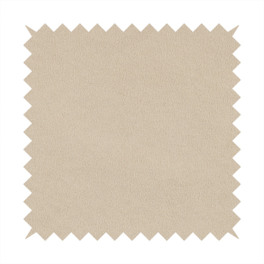 Peru Moleskin Plain Velvet Water Repellent Treated Material Beige Colour Upholstery Fabric CTR-1733