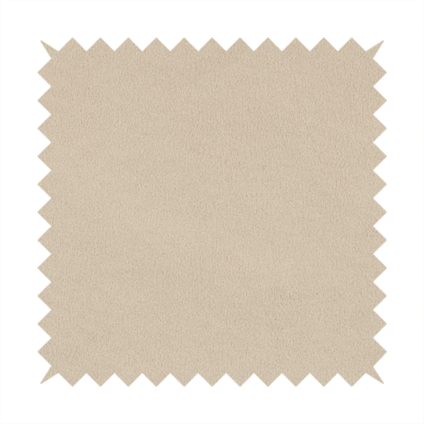 Peru Moleskin Plain Velvet Water Repellent Treated Material Beige Colour Upholstery Fabric CTR-1733 - Made To Measure Curtains