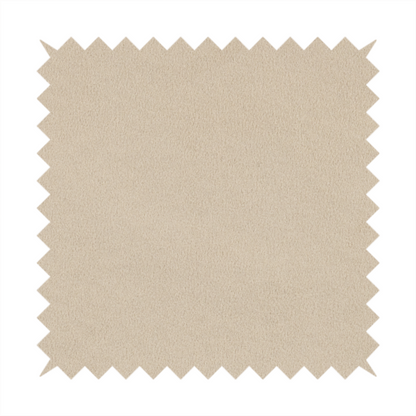 Peru Moleskin Plain Velvet Water Repellent Treated Material Beige Colour Upholstery Fabric CTR-1733 - Made To Measure Curtains