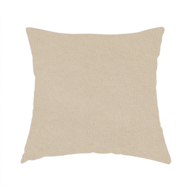 Peru Moleskin Plain Velvet Water Repellent Treated Material Beige Colour Upholstery Fabric CTR-1733 - Handmade Cushions