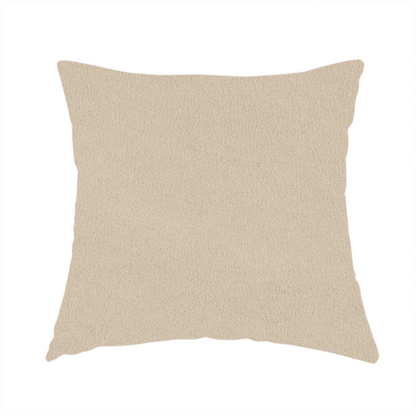 Peru Moleskin Plain Velvet Water Repellent Treated Material Beige Colour Upholstery Fabric CTR-1733 - Handmade Cushions