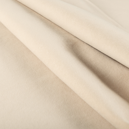 Peru Moleskin Plain Velvet Water Repellent Treated Material Beige Colour Upholstery Fabric CTR-1733 - Handmade Cushions