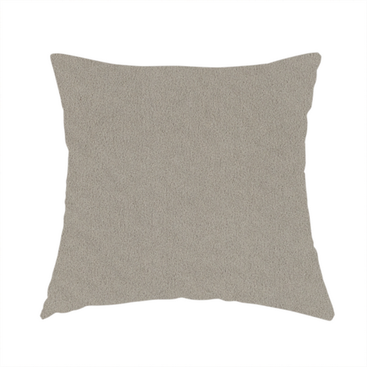 Peru Moleskin Plain Velvet Water Repellent Treated Material Khaki Brown Colour Upholstery Fabric CTR-1734 - Handmade Cushions