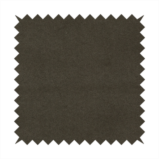 Peru Moleskin Plain Velvet Water Repellent Treated Material Brown Colour Upholstery Fabric CTR-1735