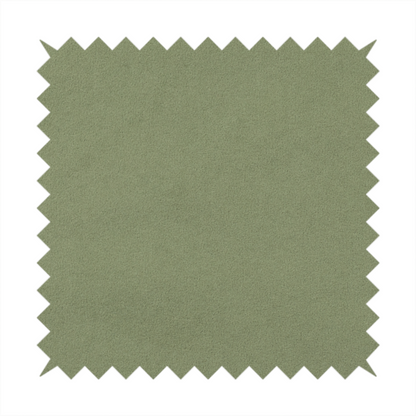 Peru Moleskin Plain Velvet Water Repellent Treated Material Nature Green Colour Upholstery Fabric CTR-1736 - Roman Blinds