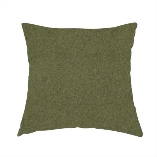 Peru Moleskin Plain Velvet Water Repellent Treated Material Green Colour Upholstery Fabric CTR-1737 - Handmade Cushions