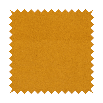 Peru Moleskin Plain Velvet Water Repellent Treated Material Golden Yellow Colour Upholstery Fabric CTR-1738 - Handmade Cushions