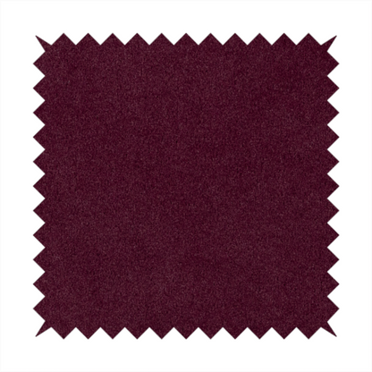 Peru Moleskin Plain Velvet Water Repellent Treated Material Plum Purple Colour Upholstery Fabric CTR-1740 - Handmade Cushions