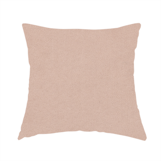 Peru Moleskin Plain Velvet Water Repellent Treated Material Blush Pink Colour Upholstery Fabric CTR-1742 - Handmade Cushions