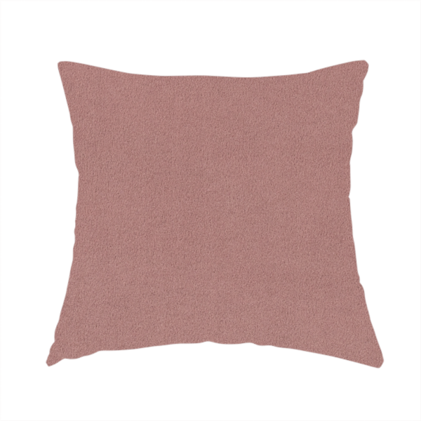 Peru Moleskin Plain Velvet Water Repellent Treated Material Rouge Pink Colour Upholstery Fabric CTR-1743 - Handmade Cushions