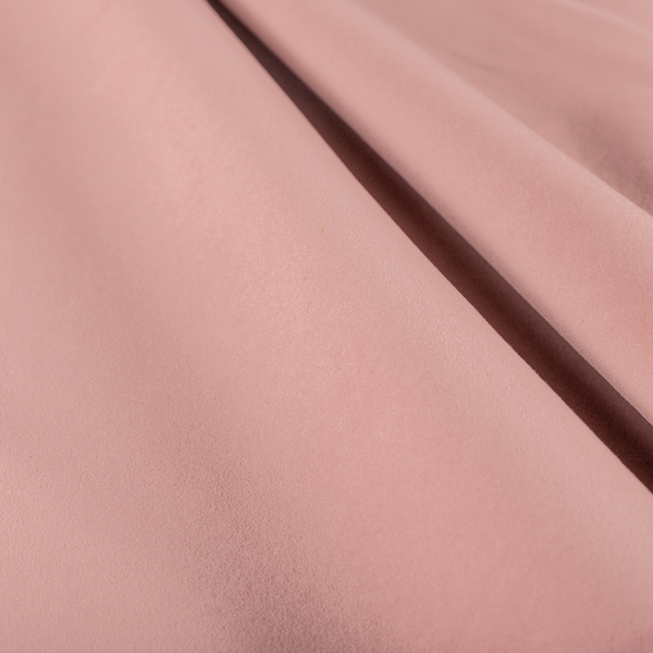 Peru Moleskin Plain Velvet Water Repellent Treated Material Rouge Pink Colour Upholstery Fabric CTR-1743 - Made To Measure Curtains