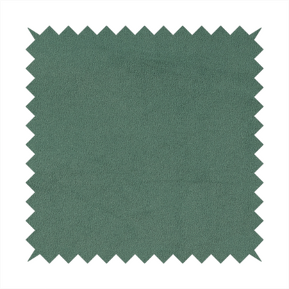 Peru Moleskin Plain Velvet Water Repellent Treated Material Teal Blue Colour Upholstery Fabric CTR-1744 - Roman Blinds