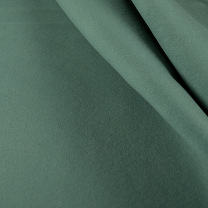 Peru Moleskin Plain Velvet Water Repellent Treated Material Teal Blue Colour Upholstery Fabric CTR-1744 - Handmade Cushions