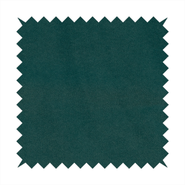 Peru Moleskin Plain Velvet Water Repellent Treated Material Ocean Blue Colour Upholstery Fabric CTR-1745 - Roman Blinds