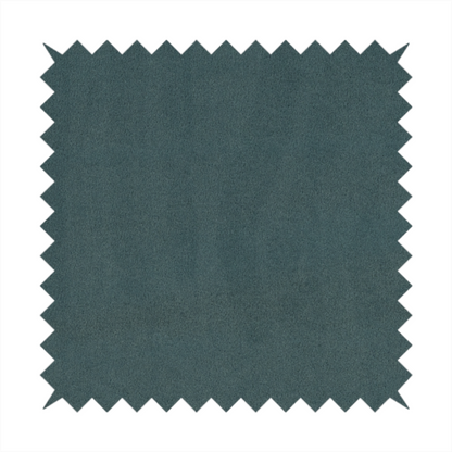 Peru Moleskin Plain Velvet Water Repellent Treated Material Stone Blue Colour Upholstery Fabric CTR-1747 - Made To Measure Curtains