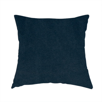 Peru Moleskin Plain Velvet Water Repellent Treated Material Navy Blue Colour Upholstery Fabric CTR-1749 - Handmade Cushions