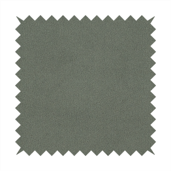 Peru Moleskin Plain Velvet Water Repellent Treated Material Grey Colour Upholstery Fabric CTR-1751 - Roman Blinds