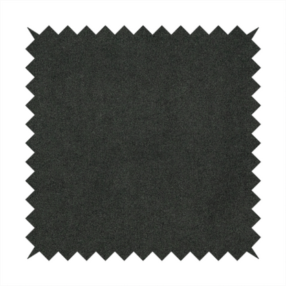 Peru Moleskin Plain Velvet Water Repellent Treated Material Charcoal Grey Colour Upholstery Fabric CTR-1752 - Roman Blinds