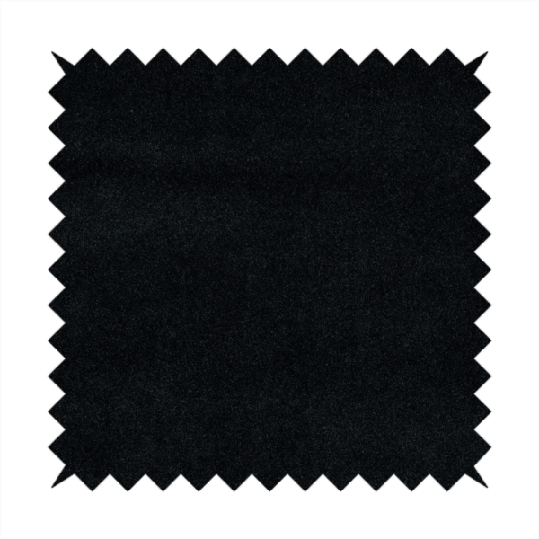 Peru Moleskin Plain Velvet Water Repellent Treated Material Black Colour Upholstery Fabric CTR-1753 - Handmade Cushions