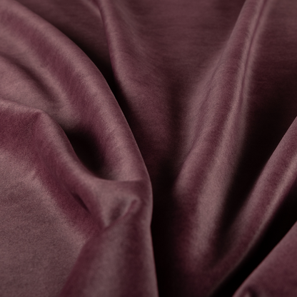 Trafalgar Velvet Clean Easy Purple Upholstery Fabric CTR-1756