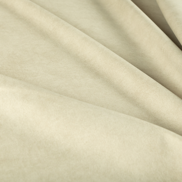 Trafalgar Velvet Clean Easy Beige Upholstery Fabric CTR-1757