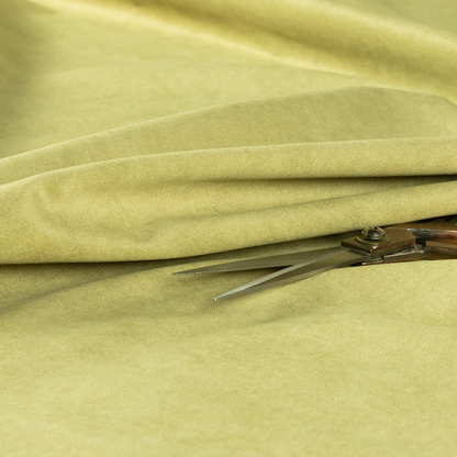 Trafalgar Velvet Clean Easy Green Upholstery Fabric CTR-1758 - Handmade Cushions