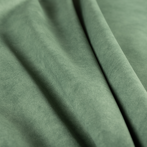 Trafalgar Velvet Clean Easy Green Upholstery Fabric CTR-1759 - Made To Measure Curtains